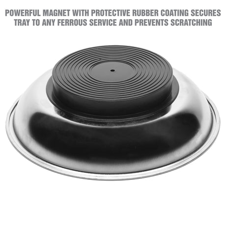 OEMTOOLS 25116C 6in. Round Magnetic Tray Additional Image 2