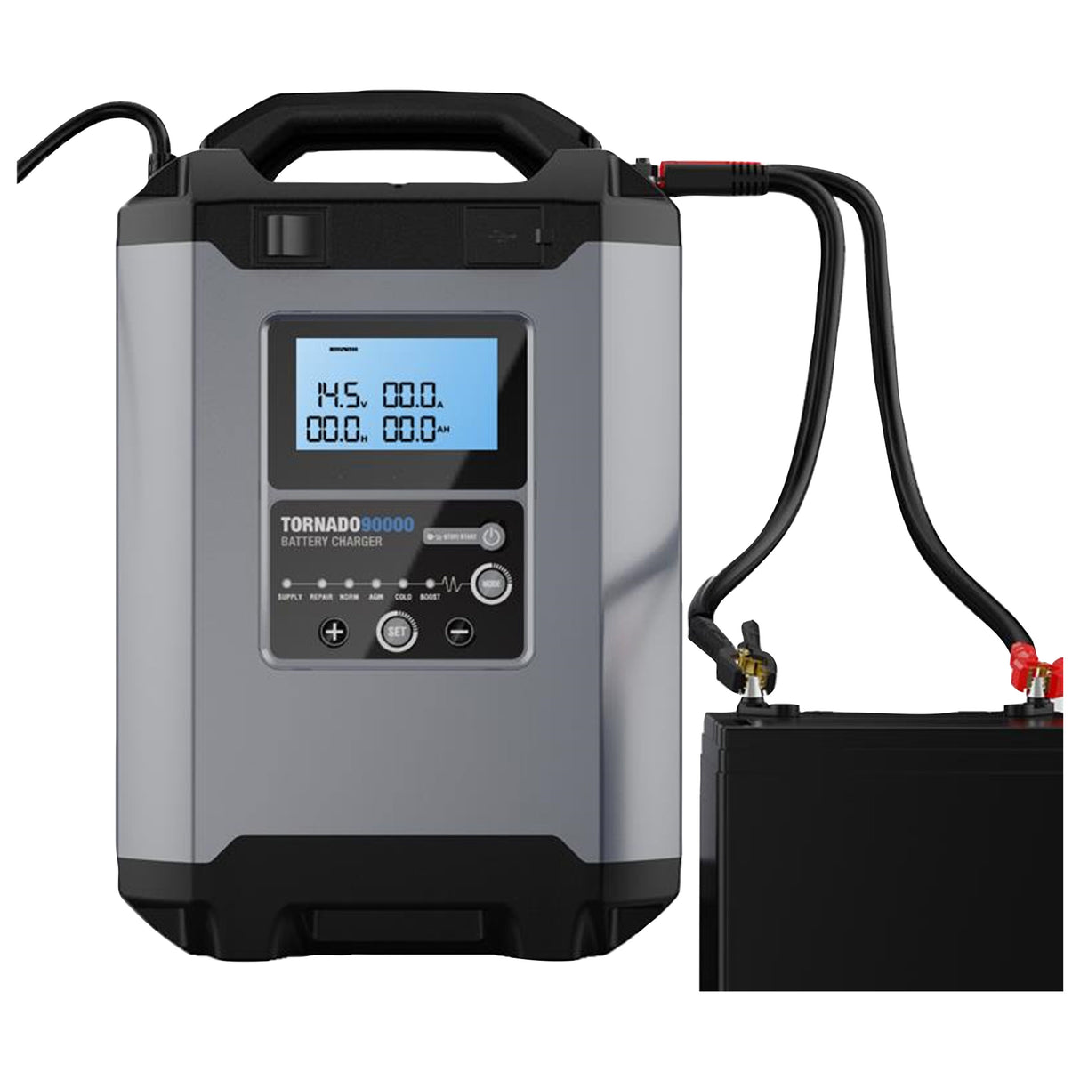 TopDon T90000 Stable Power Supply and Battery Charger Main Image