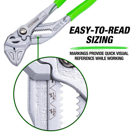 OEMTOOLS 22673 2-Piece Pliers Wrench Set Additional Image 7