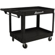 Homak HOMPP06046021 36in. 2 Shelf Utility Cart Main Image