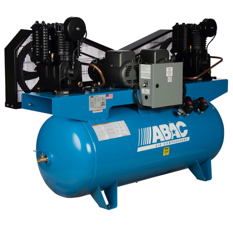 ABAC ABC5-21120HD 5 HP Duplex 2x5 230V 1Ph Air Compressor Additional Image 3