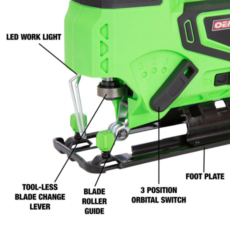 OEMTOOLS 24489 20V MAX* Li-ion Jig Saw Additional Image 5