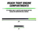 OEMTOOLS 37115 Serpentine Belt Tool Set Additional Image 1