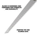 GreatNeck WL6C Wallboard Saw (6 Inch) with Hardwood Handle Additional Image 2