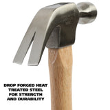 GreatNeck M13C Curved Claw Hammer (13 Oz.) with Hardwood Handle Additional Image 3