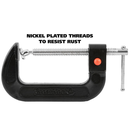 GreatNeck QRCC4 Quick Release C-Clamp (4 Inch) Additional Image 5