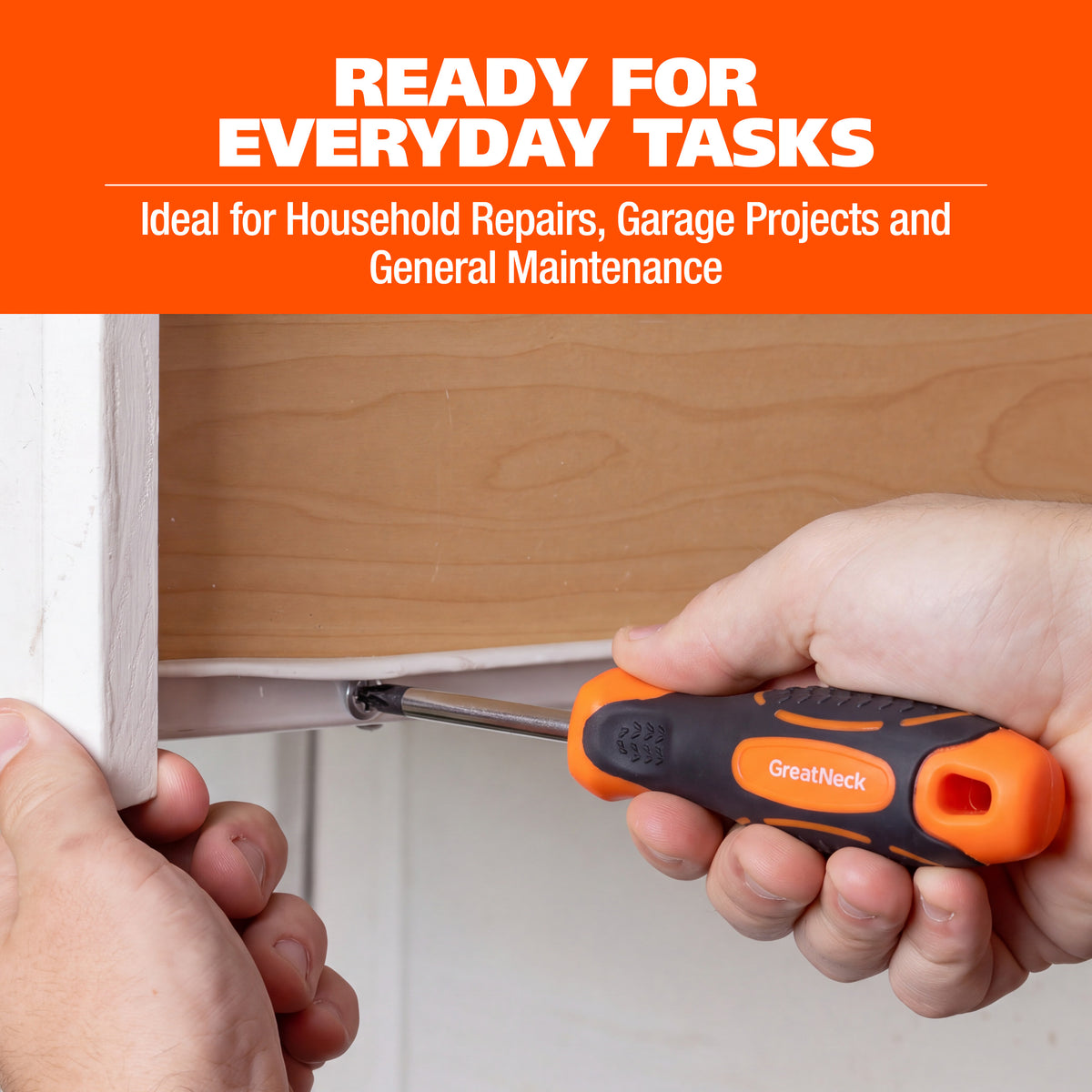 GreatNeck 21830 #2 x 4in. Phillips Screwdriver Additional Image 3