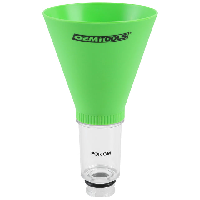 OEMTOOLS 87021 Direct Fit Oil Funnel for GM and BMW Main Image
