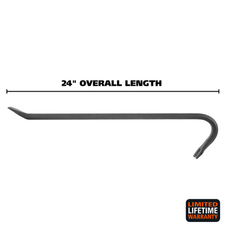 GreatNeck WR24 Wrecking Bar (24 Inch) Additional Image 1