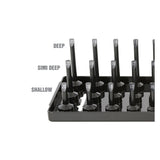OEMTOOLS 22354 3 Post Socket Tray - 3/8in. Drive (Metric) Additional Image 3