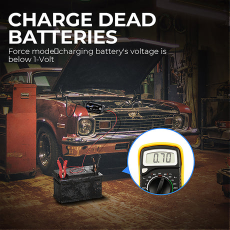 TopDon T1200 1.2A Smart Battery Charger Additional Image 4