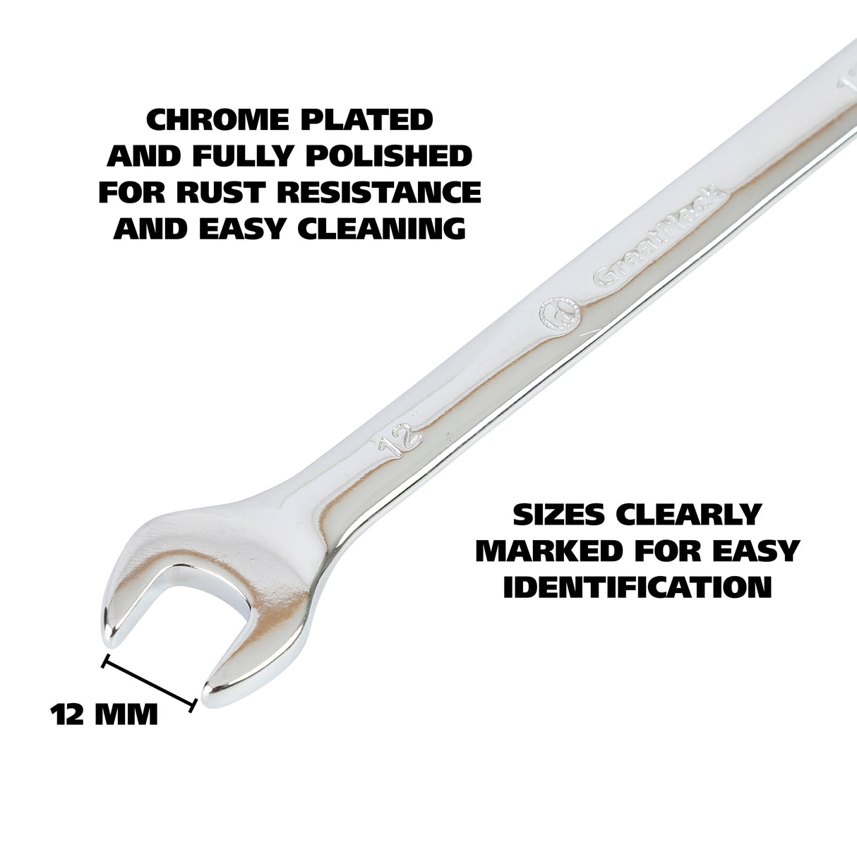 GreatNeck C12MC Combination Wrench Metric (12 mm) Additional Image 2