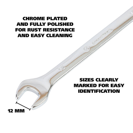 GreatNeck C12MC Combination Wrench Metric (12 mm) Additional Image 2
