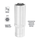 OEMTOOLS 22330 3/8 Inch Drive Deep Socket (16 mm) Additional Image 1