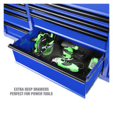 OEMTOOLS 24741 Professional Series 72 Inch Chest and Cabinet Set - Blue Additional Image 8