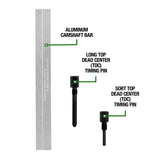 OEMTOOLS 24448 Ford 2.0L, 2.3L, 2.5L Camshaft Alignment Tool Kit Additional Image 1