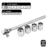 GreatNeck SCS52 Multi-Drive Socket and Ratchet Set Additional Image 5