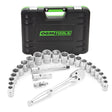 OEMTOOLS 23995 26 Piece 1/2in. Drive Ratchet and Socket Set Main Image