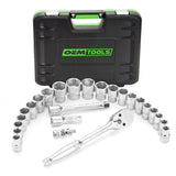 OEMTOOLS 23995 26 Piece 1/2in. Drive Ratchet and Socket Set Main Image