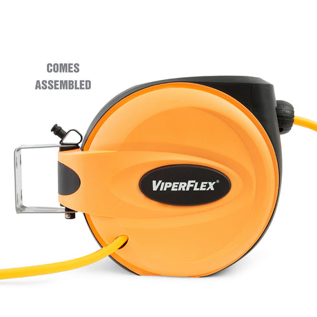 ViperFlex® 24424 3/8” x 50 Ft. Hybrid Polymer Air Hose and Reel Additional Image 6