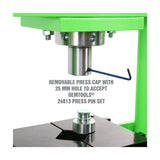 OEMTOOLS 25088 Hydraulic 10 Ton Benchtop Shop Press with Double Speed Pump Additional Image 4