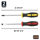 GreatNeck NRGN1 Screwdriver Set (2 Piece) with Cushion Grip Additional Image 1
