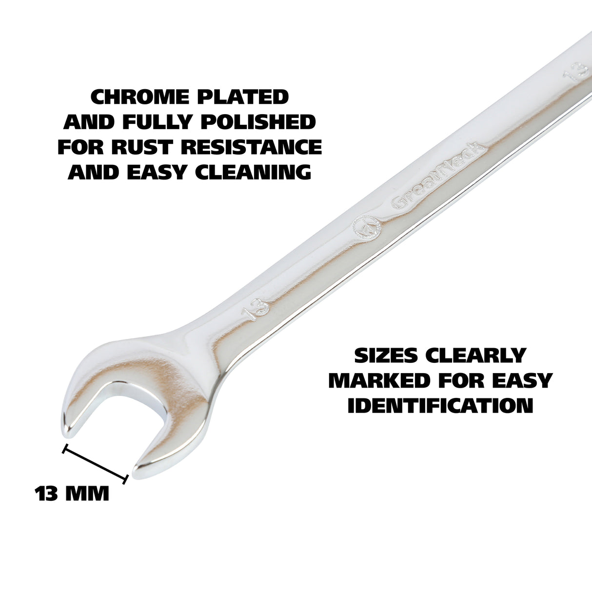 GreatNeck C13MC Combination Wrench Metric (13 mm) Additional Image 2