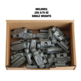 OEMTOOLS 23224 0.75 Oz. P Style Steel Wheel Weight - 1 Box of 25 Additional Image 4