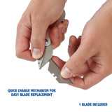 Sheffield 58132 Elliptic Folding Lock Back® Utility Knife Additional Image 4