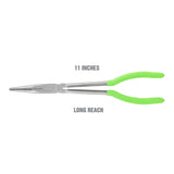 OEMTOOLS 22621 11 Inch Long Reach Long Nose Pliers Additional Image 1
