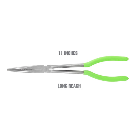 OEMTOOLS 22621 11 Inch Long Reach Long Nose Pliers Additional Image 1