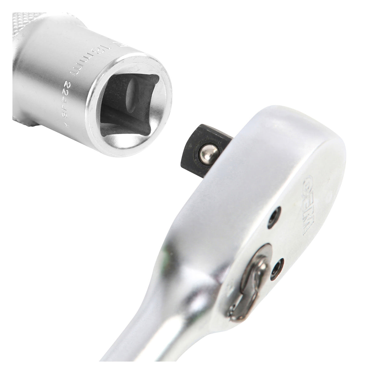 OEMTOOLS 22448 1/2 Inch Drive 6 Pt. Deep Wall Socket (18 mm) Additional Image 4