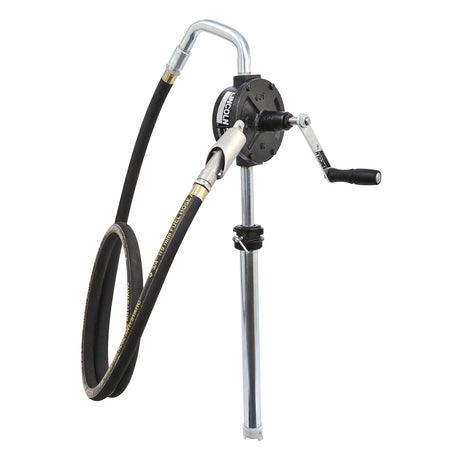 Lincoln Industrial 1385H Manual Rotary Pump with Hose for 55 Gallon Drums Main Image