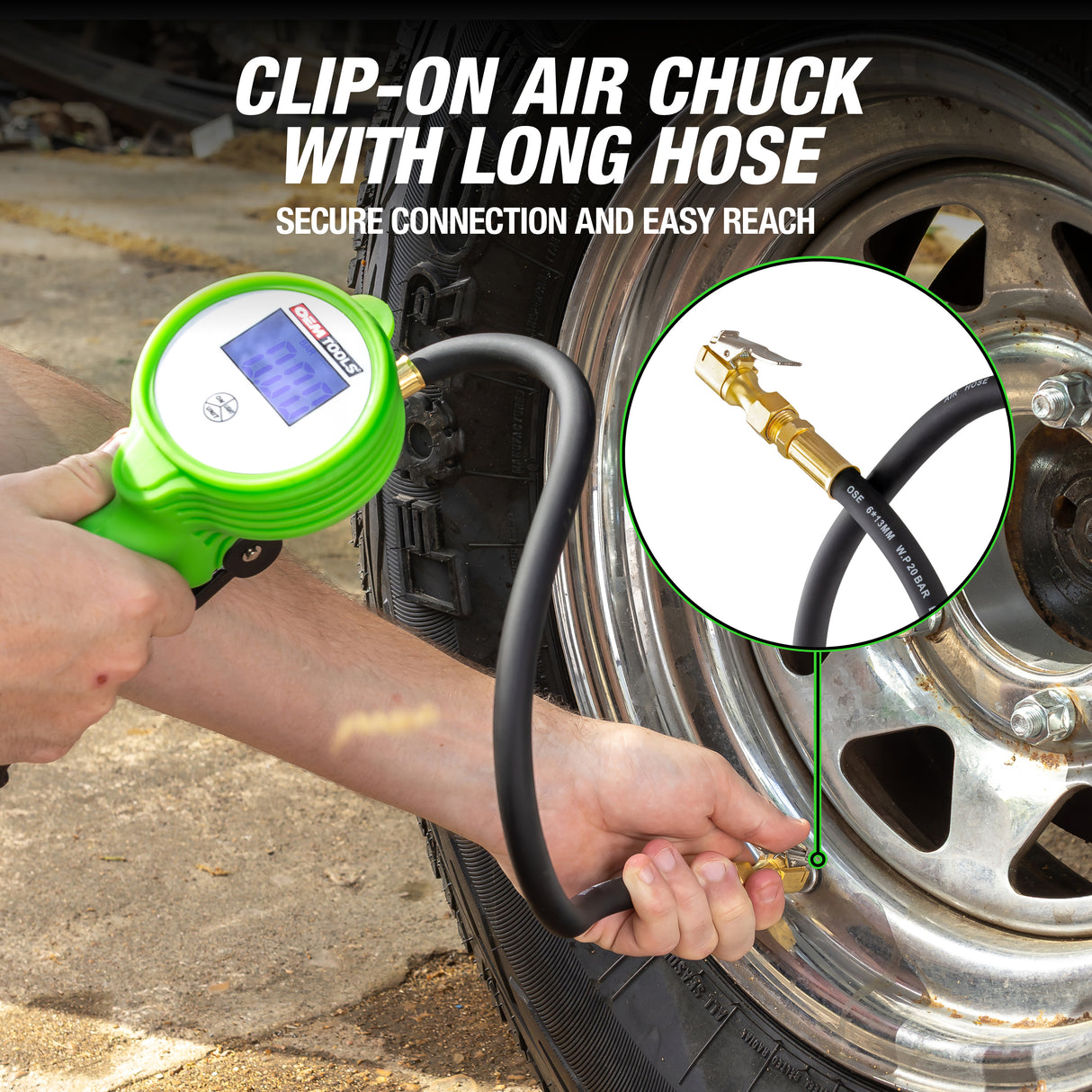 OEMTOOLS 44412 Digital Tire Inflator Additional Image 5