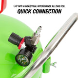 OEMTOOLS 87042 18 Gallon Metal Oil Drain - Green Additional Image 5