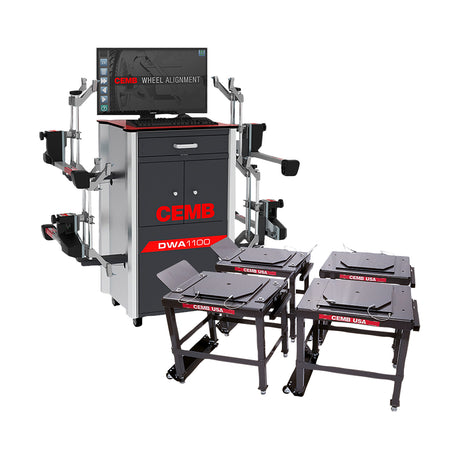 CEMB DWA1100CWAS Wheel Alignment System for use on 2-Post Lift Main Image