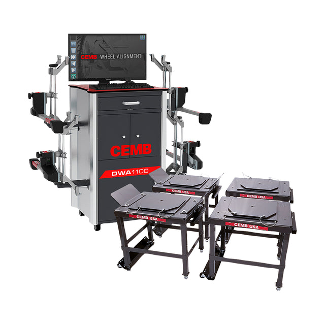CEMB DWA1100CWAS Wheel Alignment System for use on 2-Post Lift Main Image