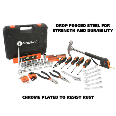 GreatNeck TK119 119 Piece Home and Garage Tool Set Additional Image 7