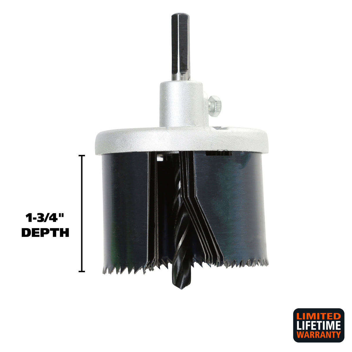 GreatNeck HC7D 7-in-1 Hole Saw (1-3/4 Inch Deep) Additional Image 1