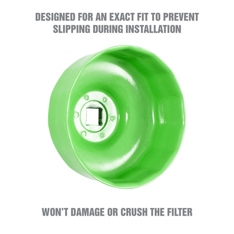 OEMTOOLS 87143 74/76 mm and 15 Flute Oil Filter Wrench Additional Image 3