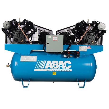 ABAC ABC10-23120HD 10 HP Duplex 2 x 10 230V 3-Phase Air Compressor Main Image
