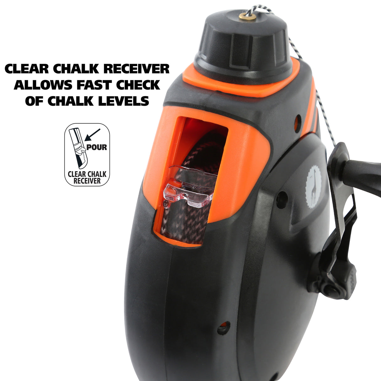 GreatNeck 74601 6-to-1 Chalk Reel Additional Image 4
