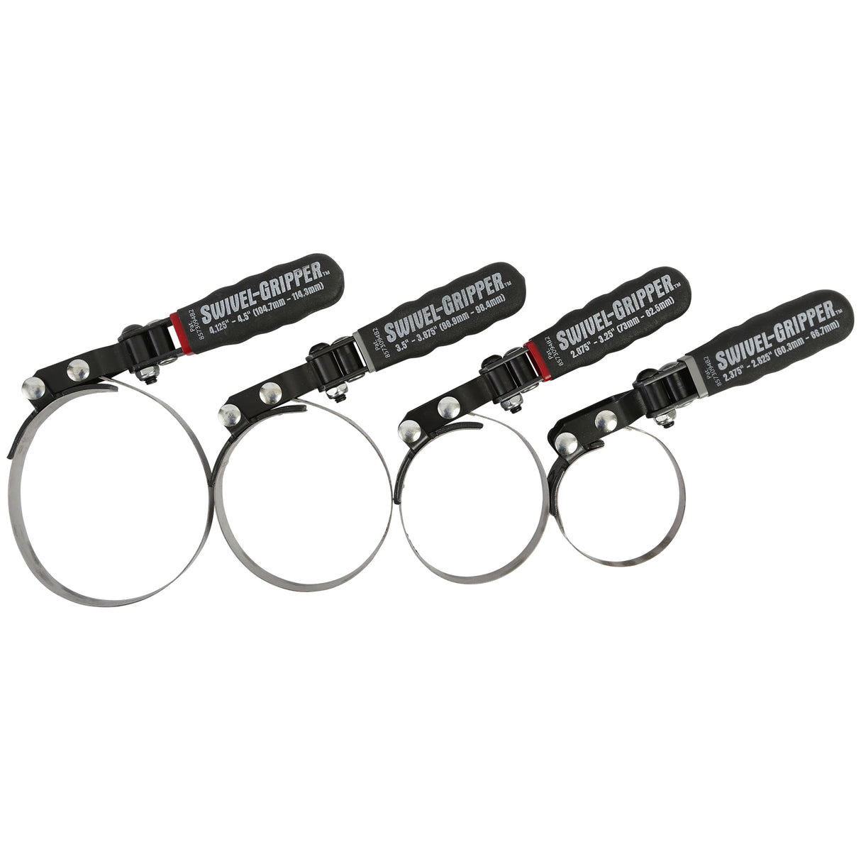 Lisle 57160 Swivel-Gripper in.No-Slipin. Filter Wrench - 9 Pack Additional Image 6