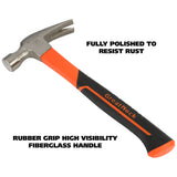 GreatNeck HG20S Fiberglass Straight Claw Hammer (20 Oz.) Additional Image 4