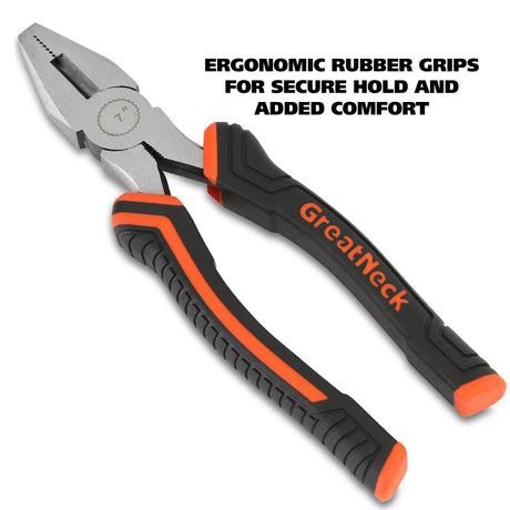 GreatNeck E7C Linesman Pliers (7 Inch) Additional Image 4