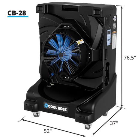 Cool Boss CB-28L 28in. Diameter Evap Cooler (5150152) Additional Image 1