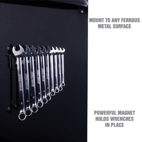 OEMTOOLS 22513 Magnetic Wrench Holder - Black Additional Image 2
