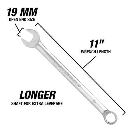 OEMTOOLS 22022 19 mm Combination Wrench (Metric) Additional Image 2