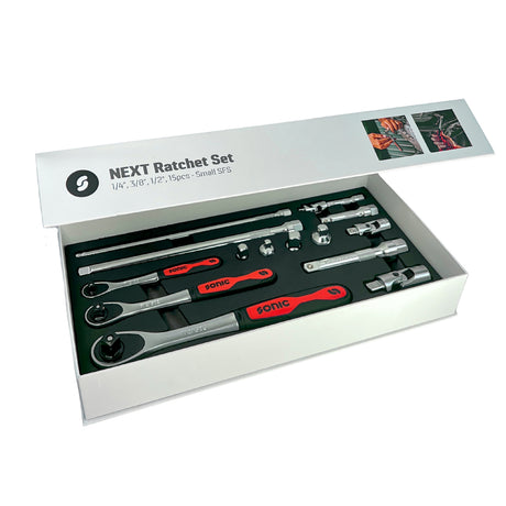 Sonic Tools 301512 15 Pc. NEXT Ratchet Set Additional Image 2
