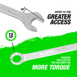 OEMTOOLS 22120 8 Piece Jumbo Combination Wrench Set (21 mm - 32 mm) Additional Image 4